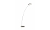 Lollypop lampa de podea LED negru 6x2.5