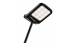 Flatform lampa de podea LED negru 1x5W SELV