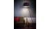 Posada lampa de podea negru 2x100W 230V