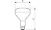 Lampa reflectoare InfraRosu Medical Incandescent R95 IR 100W E27 230V Rosu