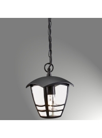 Creek lantern lampa suspendata negru 1x60W 