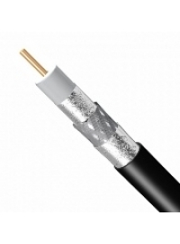 Cablu de date coaxial RG6/U6 TYPE 2 Negru