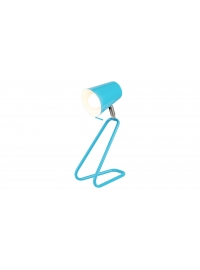 Lampa de masa Olaf în stil minimalist albastru