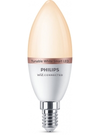 Bec LED inteligent Philips, lumanare, Wi-Fi,...