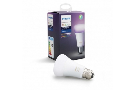 Bec LED Philips Hue E27 White and Color Ambiance A60 
