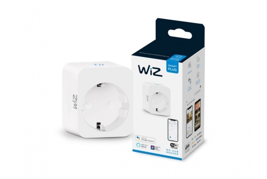 Priza inteligenta WiZ Connected, Wi-Fi, compatibil Google Assistant/Alexa/Siri
