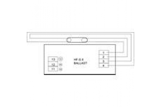 Balast electronic Philips pentru tub fluorescent 58W