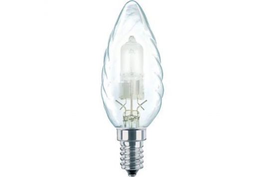 Lampa cu halogen EcoClassic 42W E14 230V BW35 CL  