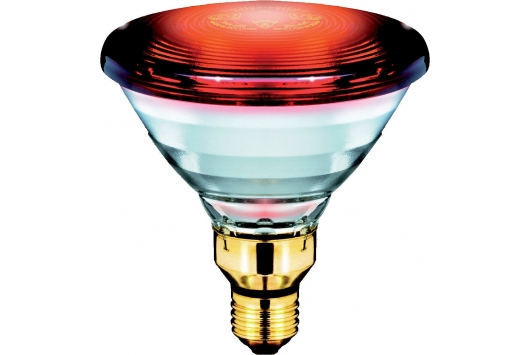 Lampa reflectoare InfraRosu Medical Incandescent PAR38 IR 150W E27 230V Rosu