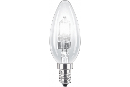 Lampa cu halogen EcoClassic 18W E14 230V B35 