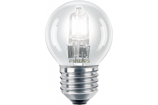 Lampa cu halogen EcoClassic 42W E27 230V P45 CL 