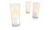 CandleLights white 3 set
