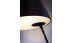Posada lampa de podea negru 2x100W 230V