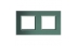 Rama rectangulara LivingLight 2x2M, 71mm Verde inchis (Park) 