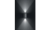 Lampa de perete Buxus  Inox 2x4.5W 