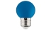 Bec LED Sferic 1W albastru E27 220-240V Horoz