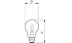 Lampa cu halogen EcoClassic 28W E27 230V A55 CL  