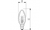Lampa cu halogen EcoClassic 28W E14 230V BW35 CL  