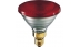 Lampa reflectoare InfraRosu Industrial Incandescent PAR38 IR 175W E27 230V Rosu