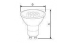 Lampa DecoLed GU10 Galben 