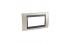 Rama rectangularaUnica Top insert aluminiu 4M Nichel mat